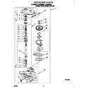 Whirlpool LLV8245DZ0 gearcase diagram