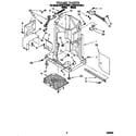KitchenAid KUCC151DWH1 frame diagram
