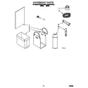 KitchenAid KUCC151DWH1 accessory diagram