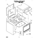 Whirlpool SF370PEWW4 external oven diagram