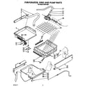 KitchenAid KUIS185S1 evaporator, grid and pump diagram
