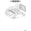 KitchenAid KEMS378BBL0 oven door diagram