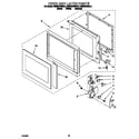 KitchenAid KEMS378BBL0 door and latch diagram