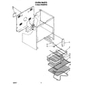 Whirlpool RF302BXVF0 oven diagram