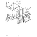 Whirlpool RF302BXVF0 oven diagram