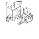 Whirlpool RF302BXVW2 oven diagram