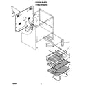 Whirlpool RF302BXVW2 oven diagram
