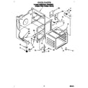 Whirlpool RF364BBDZ1 oven diagram