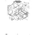 Whirlpool RF361BXDW0 oven diagram