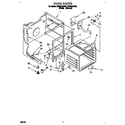 Whirlpool RF3661XDW0 oven diagram