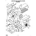 Whirlpool RE253E airflow and control diagram