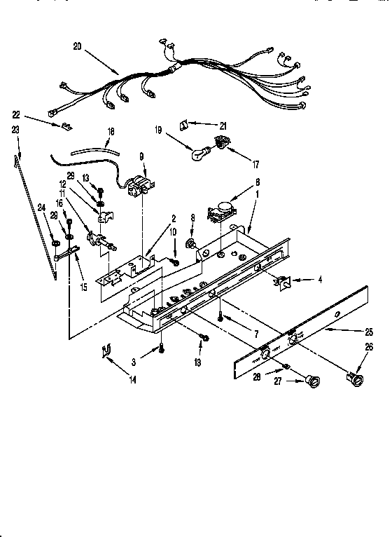 Whirlpool ED25PWXDW00 control diagram