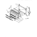 Whirlpool ET22DQRDB00 freezer door diagram