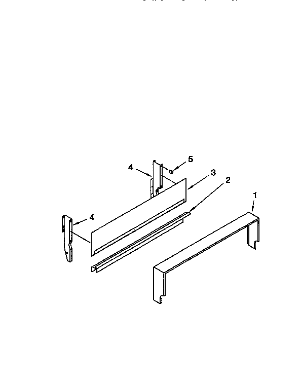 Whirlpool SF3020SWN3 backguard diagram