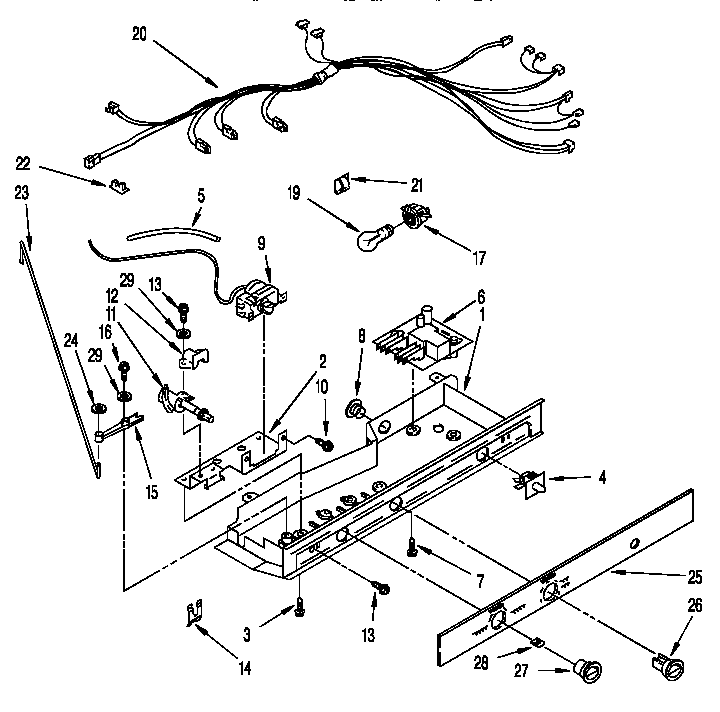 Whirlpool ED22DSXDN00 control diagram