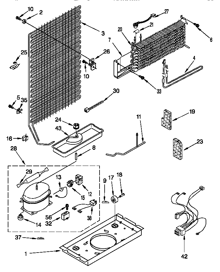 Whirlpool 3ET14GKXBW01 unit diagram