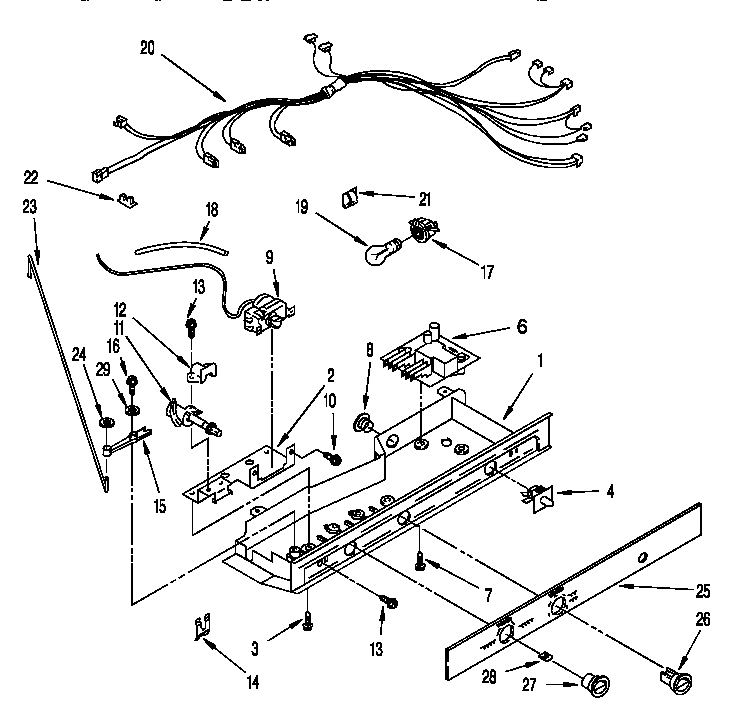Whirlpool ED22PSXDW01 control diagram