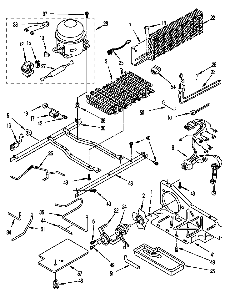 Whirlpool ET22DKXBW02 unit diagram