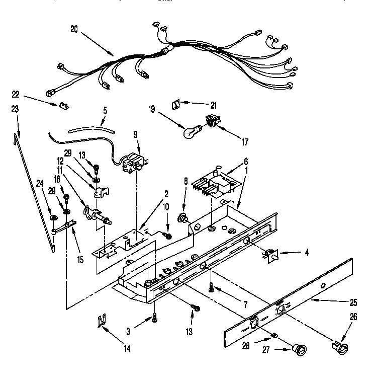 Whirlpool 8ED22DQXDW00 control diagram