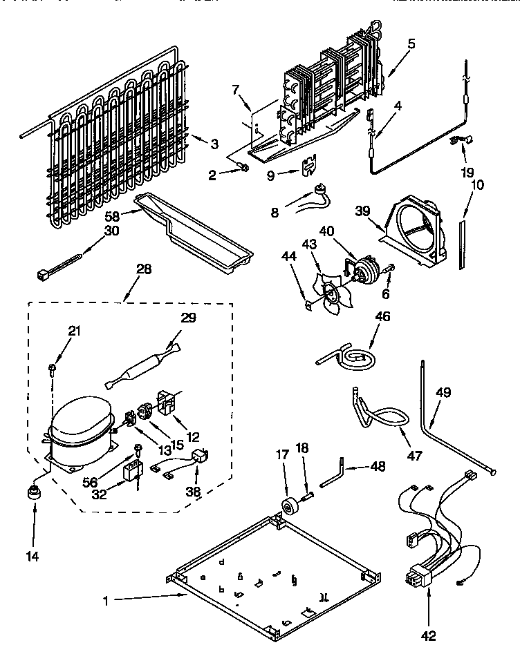 Whirlpool ET18NKXDG03 unit diagram