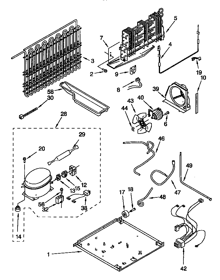 Whirlpool ET18NKXDW04 unit diagram