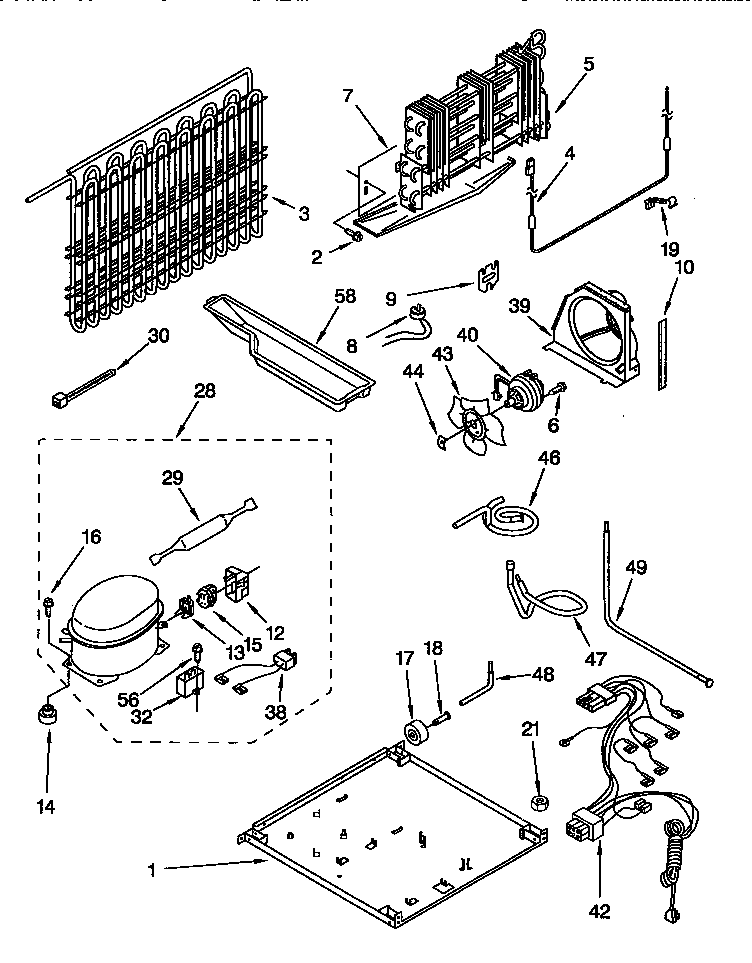 Whirlpool ET18GKXDN03 unit diagram