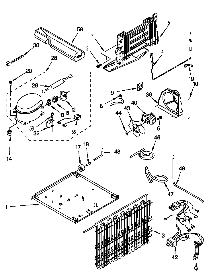 Whirlpool ET20NMXDN01 unit diagram