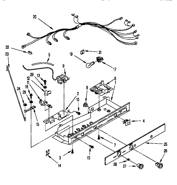 Whirlpool ED22DSXDW02 control diagram