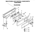 KitchenAid KUIS185EAL0 escutcheon and control components diagram