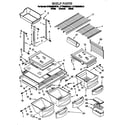 KitchenAid KTRS22MDBL01 shelf diagram