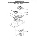 KitchenAid KGCR025BAL3 burner diagram