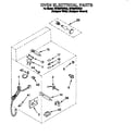 Whirlpool SF380PEWZ0 oven electrical diagram
