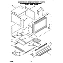 KitchenAid KEMS306BAL3 microwave compartment diagram