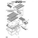 Whirlpool 8ET16NKXDG02 shelf diagram