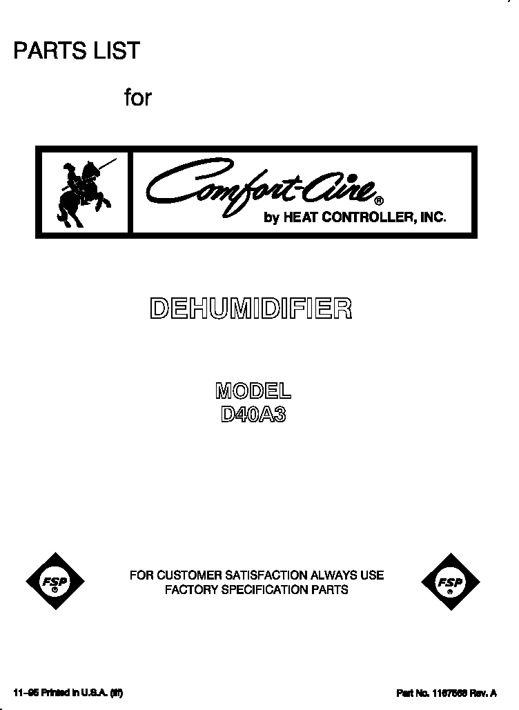 Whirlpool D40A3 front cover diagram