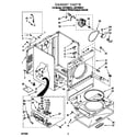 Whirlpool LGV7646DQ1 cabinet diagram