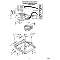Whirlpool 3CAP2762BW0 machine base diagram