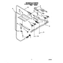 Whirlpool SF302BSAN1 manifold diagram