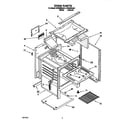 Whirlpool SF302BSAN1 oven diagram