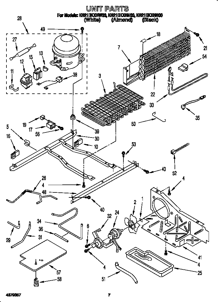 Whirlpool EB21DKXBB00 unit diagram