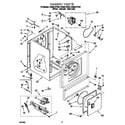 Whirlpool CG2951XYG3 cabinet diagram