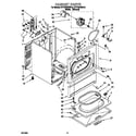 KitchenAid KEYE670BAL3 cabinet diagram