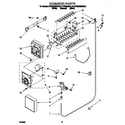 KitchenAid KTRS22QDBL00 icemaker diagram