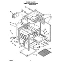 Whirlpool SF317PEAN4 oven diagram