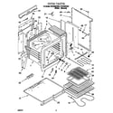 Whirlpool RF4700XBW3 oven diagram