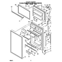 Whirlpool 8ET20ZKXDN03 door diagram