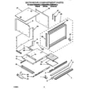 KitchenAid KEMS306XAL3 microwave compartment diagram