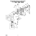 KitchenAid KEMS306XAL3 magnetron and airflow diagram