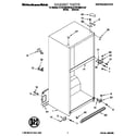 KitchenAid KTRS19MDAL03 cabinet diagram