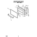 KitchenAid KTRS19MDAL03 freezer door diagram